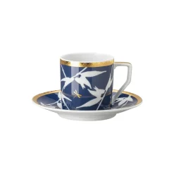 Rosenthal Taza espresso y platillo Heritage Turandot, Azul
