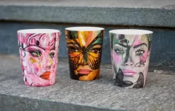 Carolina Gynning Tazas De Té<Taza Golden Butterfly 35 cl, 35 cl Multi