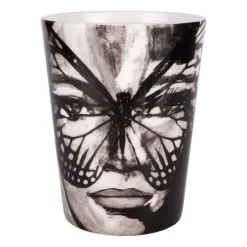 Carolina Gynning Taza Golden Butterfly 35 cl, Black-white NegroBlanco Online