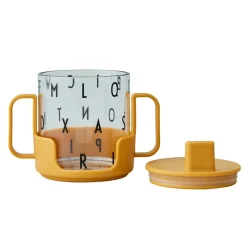 Design Letters Tazas Infantiles|Tazas De Plástico<Taza Grow with your cup, Mustard Amarillo
