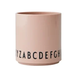 Design Letters Taza infantil Eat & Learn, Nude Naranja Online