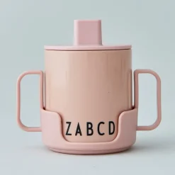 Design Letters Taza infantil Eat & Learn, Nude Naranja Online