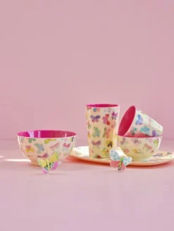 RICE Taza melamina alta, Mariposa Multi Outlet