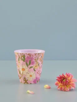RICE Tazas De Plástico|Vajillas Infantiles<Taza melamina mediana, Daisy dearest Multi