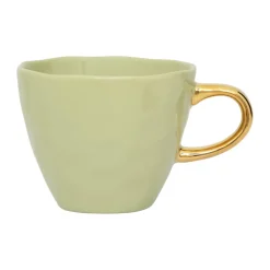 URBAN NATURE CULTURE Taza mini Good Morning Coffee 17,5 cl, Pale green Verde Outlet