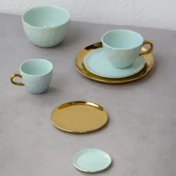 URBAN NATURE CULTURE Tazas De Ponche Navideño|Tazas De Espresso<Taza mini Good Morning Coffee 17,5 cl, Celadon Verde