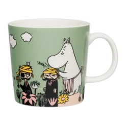Moomin Arabia Tazas De Los Mumin|Tazas De Café<Taza Moomin Cariño, 30 cl Verde