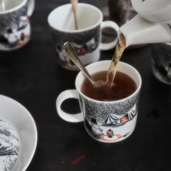Moomin Arabia Tazas De Los Mumin|Tazas De Café<Taza Moomin Sleep tight, 30 cl GrisNegro