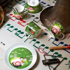 Moomin Arabia Tazas De Los Mumin<Taza Moomin Thingumy & Bob King's Ruby, Verde