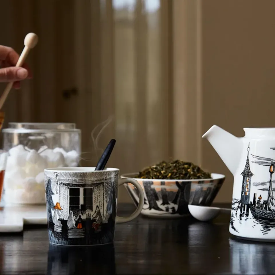 Moomin Arabia Taza Moomin True to its origins 2017, Negro Hot