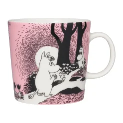 Moomin Arabia Taza Mumin Amor 40 cl, Rosa Outlet
