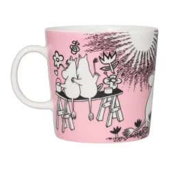 Moomin Arabia Taza Mumin Amor 40 cl, Rosa Outlet