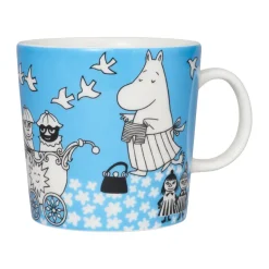 Moomin Arabia Taza Mumin Paz 40 cl, Azul Best