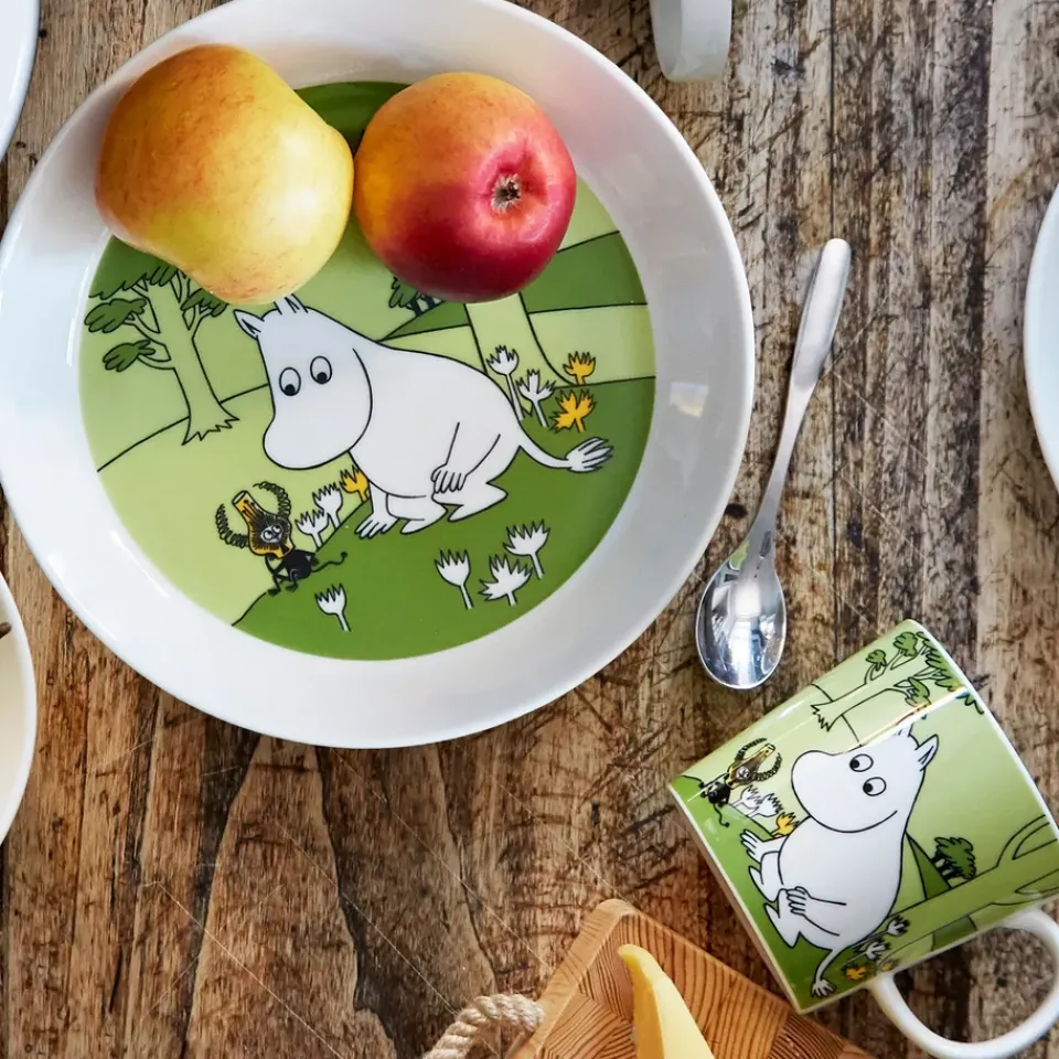 Moomin Arabia Tazas De Los Mumin<Taza Mumin, troll mumin, Hierba Verde