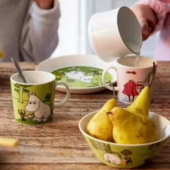 Moomin Arabia Tazas De Los Mumin<Taza Mumin, troll mumin, Hierba Verde