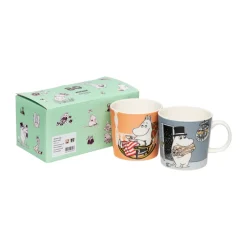 Moomin Arabia Tazas De Los Mumin<Taza Muminmamma & Muminpappa Mumin 2 piezas, 30 cl Multi