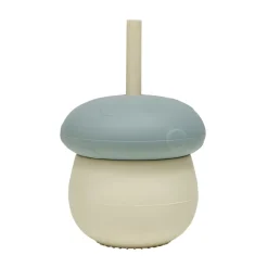 OYOY Vajillas Infantiles|Tazas Infantiles<Taza Mushroom, Offwhite-blue BlancoAzul