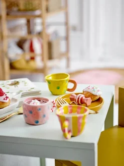 Bloomingville Tazas Infantiles|Tazas De Café<Taza Nini 10 cl, Rosa-amarillo AmarilloRosa