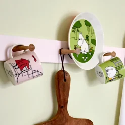 Moomin Arabia Taza Ninni Moomin, Polvo RosaRojoBlanco New