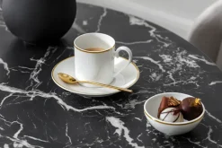 Villeroy & Boch Tazas De Ponche Navideño|Tazas De Espresso<Taza para café espresso Château Septfontaines 6 cl, Blanco-oro BlancoColor dorado