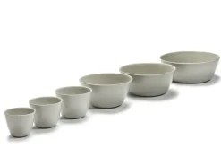 Serax Tazas De Ponche Navideño|Tazas De Espresso<Taza para café espresso sin asa Cena 12 cl, Arena Gris