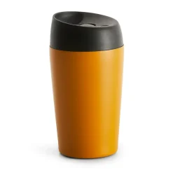 Sagaform Taza para coche Loke 24 cl, Amarillo Hot