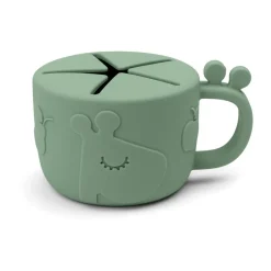 Done by deer Taza para snack Raffi peekaboo 16 cl, Green Verde Clearance