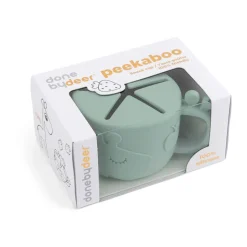 Done by deer Taza para snack Raffi peekaboo 16 cl, Green Verde Clearance