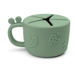 Done by deer Taza para snack Raffi peekaboo 16 cl, Green Verde Clearance