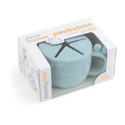 Done by deer Recipientes Para Alimentos<Taza para snack Raffi peekaboo 16 cl, Blue Azul
