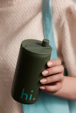 Design Letters Taza portátil 35 cl, Hi-myrtle green Verde Sale