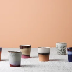 HKliving Taza 70's, Hail VerdeBlanco Hot