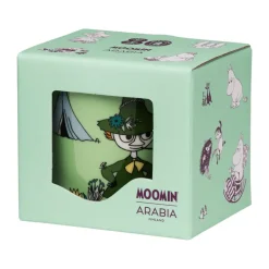Moomin Arabia Taza Snusmumriken Mumin edición 80º aniversario, 30 cl Verde Hot