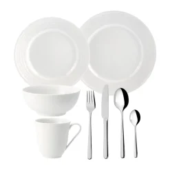 Rörstrand Juegos De Vajilla<Taza Swedish Grace, 30 cl, nieve (blanco) BlancoPlateado