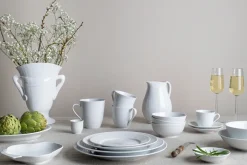 Rörstrand Juegos De Vajilla<Taza Swedish Grace, 30 cl, nieve (blanco) BlancoPlateado