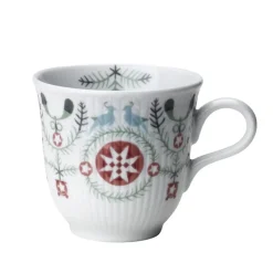 Rörstrand Taza Swedish Grace Winter 10cl, blanco AzulRojoBlanco Discount