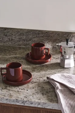 Scandi Living Tazas De Café<Taza Taper 30 cl, Rojo