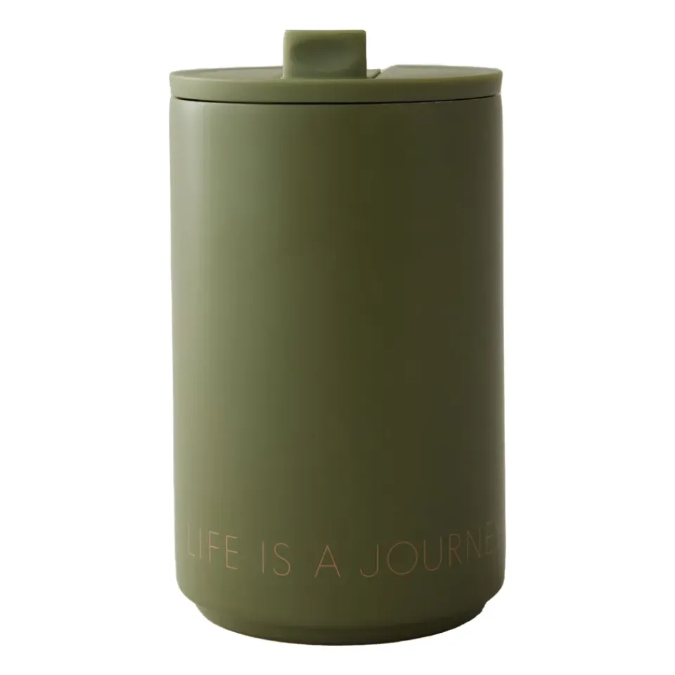 Design Letters Taza termo , Forest green Verde Clearance