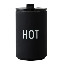 Design Letters Taza termo , Hot Negro Clearance