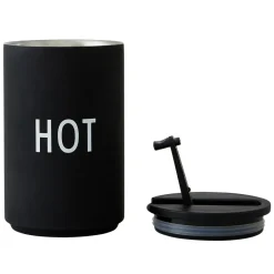 Design Letters Taza termo , Hot Negro Clearance
