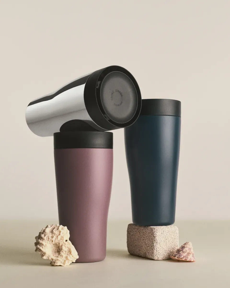 Georg Jensen Tazas Portátiles Y Tazas Térmicas<Taza termo Sky 40 cl, Acero inoxidable Plateado