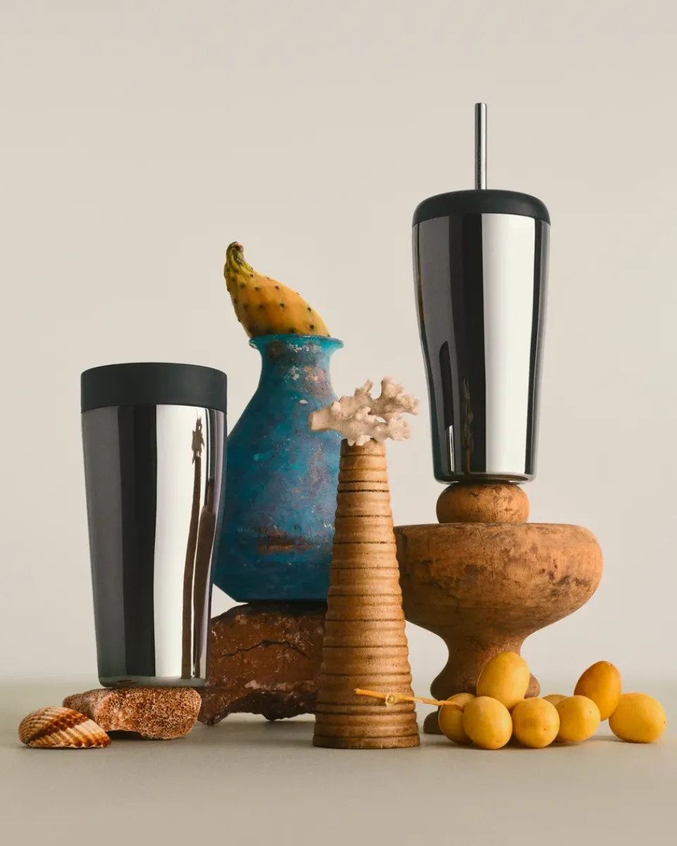 Georg Jensen Tazas Portátiles Y Tazas Térmicas<Taza termo Sky 40 cl, Acero inoxidable Plateado