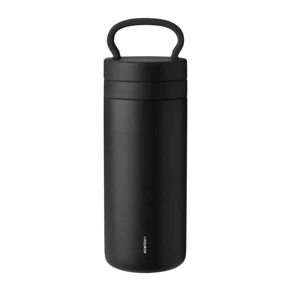 Stelton Taza termo Tabi 0,4 L, Black Negro New
