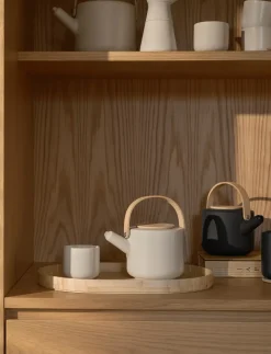 Stelton Tazas Portátiles Y Tazas Térmicas<Taza térmica con posavasos Theo 25 cl, Black Negro