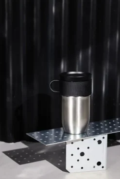 Sagaform Tazas Portátiles Y Tazas Térmicas<Taza térmica para coche Ted 28 cm, Plata Plateado