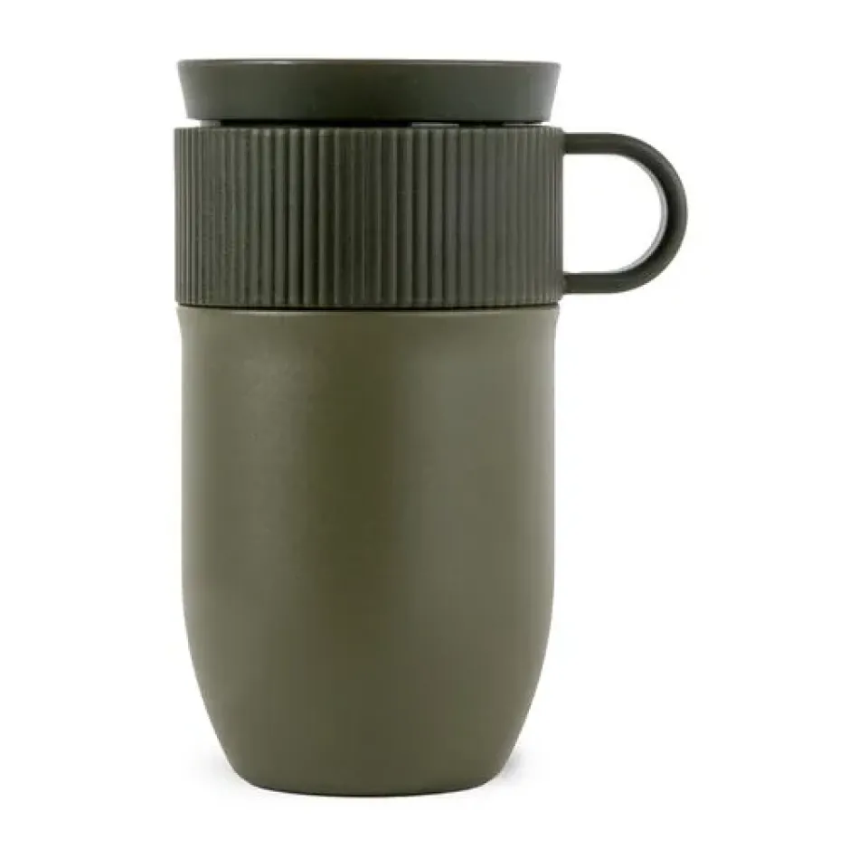 Sagaform Taza térmica para coche Ted 28 cm, Verde Online