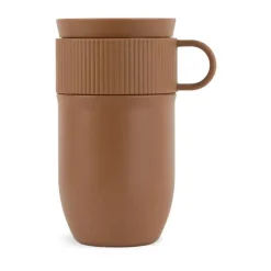 Sagaform Tazas Portátiles Y Tazas Térmicas<Taza térmica para coche Ted 28 cm, Caramelo Marrón