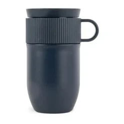 Sagaform Taza térmica para coche Ted 28 cm, Azul New