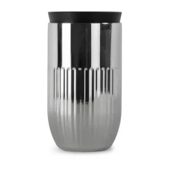 Sagaform Taza térmica para coche Tova 32 cl, Plata Plateado Hot