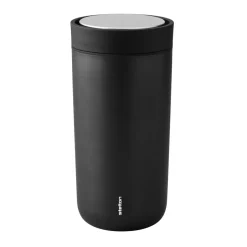 Stelton Taza térmica To Go Click 0,4 L, Black metalic Negro Online